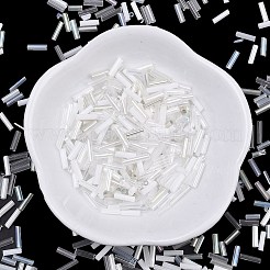 Glass Round Bugle Beads&nbsp;SEED-XCP0001-47I