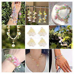 38Pcs Glass Charms&nbsp;GLAA-TADJ0001-19B