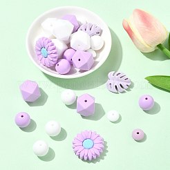 30Pcs Silicone Beads&nbsp;SIL-FS0001-33
