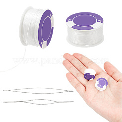2 Rolls Special Coated Polyester Beading Threads&nbsp;OCOR-NB0002-06A