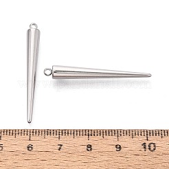 304 Stainless Steel Pendants&nbsp;STAS-T075-22C-P