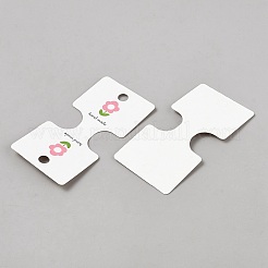 Flower Pattern with Word Handmade Paper Display Cards&nbsp;CDIS-WH20001-04