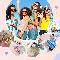 DIY Beads Jewelry Making Finding Kit&nbsp;DIY-PH0017-98