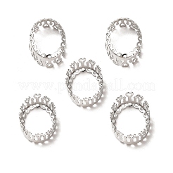 Brass Cabochon Settings&nbsp;KK-G443-03B-P