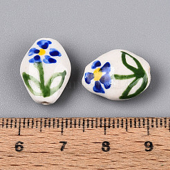 Handmade Porcelain Beads&nbsp;PORC-T134-17M
