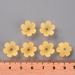 Frosted Acrylic Bead Caps&nbsp;MACR-S371-07A-719