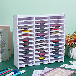 2 Sets 36 Grids PVC Plastic Inkpad Storage Holder&nbsp;ODIS-UN0001-15B