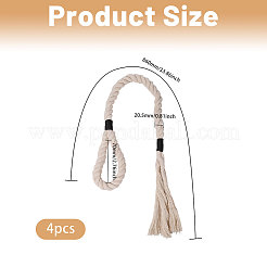 Cotton and Linen Curtain Tiebacks&nbsp;AJEW-WH0752-377