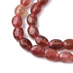 Natural Strawberry Quartz Beads Strands&nbsp;G-Z006-A38