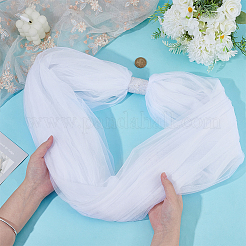 Nylon Bridal Mesh Shawl&nbsp;AJEW-WH0816-380B
