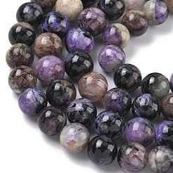 Natural Charoite Beads Strands&nbsp;G-C270-O03-08
