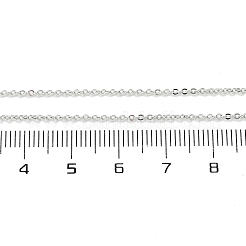 Brass Rolo Chains Necklaces for Women&nbsp;NJEW-D302-43P