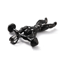 304 Stainless Steel Big Pendants&nbsp;STAS-O117-77B