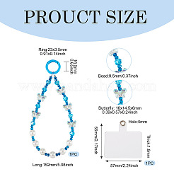Resin Beads Mobile Straps&nbsp;AJEW-TAC0006-10A