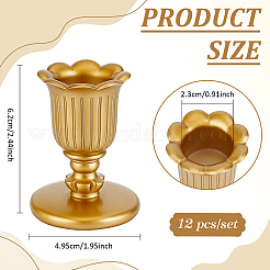 12Pcs Resin Candle Holder&nbsp;AJEW-GO0005-74