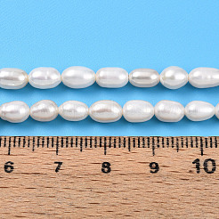 Natural Cultured Freshwater Pearl Beads Strands&nbsp;PEAR-N012-04T