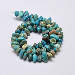 Natural Imperial Jasper Beads Strands&nbsp;G-I123-05E