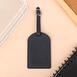 CutHollow 4Pcs PU Leather Luggage Tag&nbsp;OFST-CL0001-01A-03
