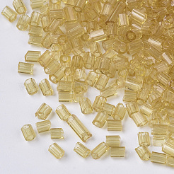 8/0 Two Cut Glass Seed Beads&nbsp;SEED-S033-11A-01