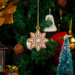 Christmas Theme Plastic Pendant Decorations&nbsp;HJEW-SZ0001-05