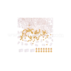 1 Strand Rectangle Natural Rose Quartz Beads Strands&nbsp;G-NB0005-53