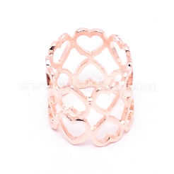 Alloy Women Lady Girls Fashion Scarf Ring Buckle&nbsp;JEWB-WH0011-13RG
