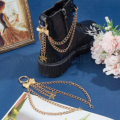 2Pcs Aluminium Boot Strap Chains&nbsp;HJEW-SP00028