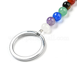 Gemstone Heart Pendant Keychain&nbsp;G-Z033-05P