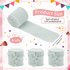 5M Cotton Frayed Ribbons&nbsp;OCOR-WH0045-09A