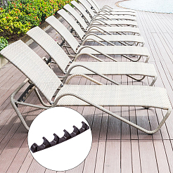 Plastic Adjustment Brackets for Chaise&nbsp;AJEW-WH0348-16B