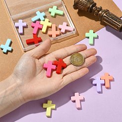 16Pcs 8 Colors Silicone Beads&nbsp;SIL-CJ0003-22