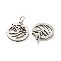 Non-Tarnish Laser Cut 304 Stainless Steel Charms&nbsp;STAS-H184-19P