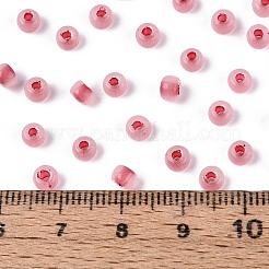 6/0 Transparent Inside Colours Glass Seed Beads&nbsp;SEED-N008-08L