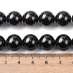 Natural Garnet Beads Strands&nbsp;G-H343-D11-12mm