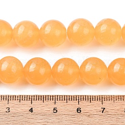 Natural Honey Jade Beads Strands&nbsp;G-H343-D10-12mm