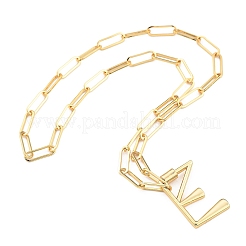 Brass Screw Carabiner Lock Pendant Necklaces&nbsp;NJEW-JN03011-03