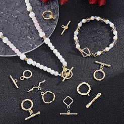 24Pcs 6 Styles Alloy Toggle Clasps&nbsp;FIND-BBC0005-06