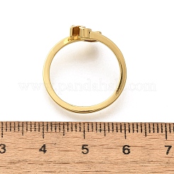 Brass Cuff Rings for Women&nbsp;RJEW-U044-U