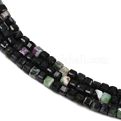 Natural Ruby in Zoisite Beads Strands&nbsp;G-RM2025-C37-B