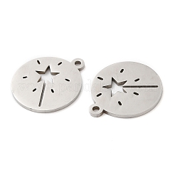 Non-Tarnish 201 Stainless Steel Pendants&nbsp;STAS-A084-06P