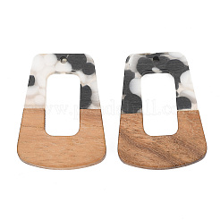 Resin & Walnut Wood Pendants&nbsp;RESI-MSMC006-04
