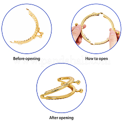 Iron Purse Frame Kiss Clasp Lock&nbsp;FIND-PH0015-94