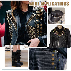 168 Sets 7 Styles Alloy Rivets Nails Set&nbsp;FIND-CA0010-77AB