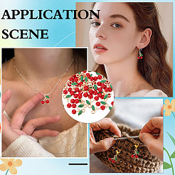 110Pcs Alloy Enamel Charms&nbsp;ENAM-ME0001-44