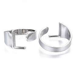 Alloy Cuff Finger Rings&nbsp;RJEW-S038-195L-P-NR