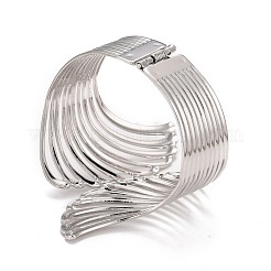 Alloy Hollow Wing Wrap Cuff Bangle&nbsp;BJEW-K223-07P