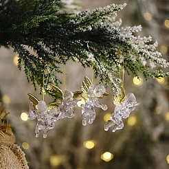 Christmas Acrylic Angel Pendant Decorations&nbsp;PW-WGF1519-01