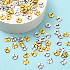 100Pcs 2 Colors Tibetan Style Wavy Spacer Beads&nbsp;TIBEB-YW0001-67