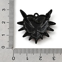 Alloy Enamel Gothic Style Pendants&nbsp;PALLOY-R157-06EB-07A