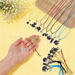16Pcs 4 Colors Polyester Notebook Elastic Ropes&nbsp;HJEW-OC00388